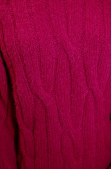 Preview: Sweater, Pulli Perla von INTI Knitwear in der Farbe Magenta, Alpakawolle